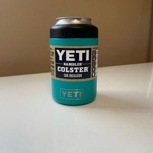 NWT YETI colster in aquifer blue